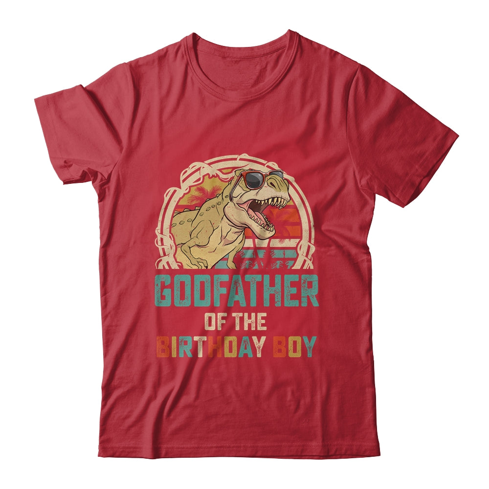 Godfather Dinosaur Of The Birthday Boy Matching Family Shirt & Hoodie | teecentury