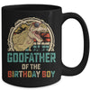 Godfather Dinosaur Of The Birthday Boy Matching Family Mug | teecentury