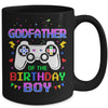 Godfather Of The Birthday Boy Video Gamer Mug Coffee Mug | Teecentury.com