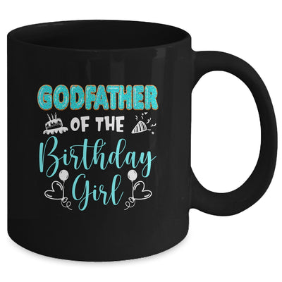 Godfather Of The Birthday Girl Family Donut Birthday Mug | teecentury