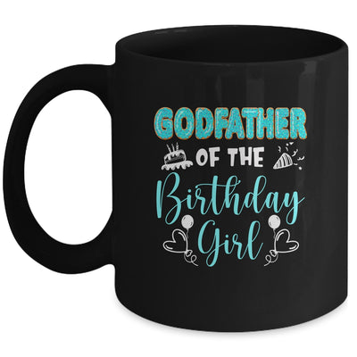 Godfather Of The Birthday Girl Family Donut Birthday Mug | teecentury