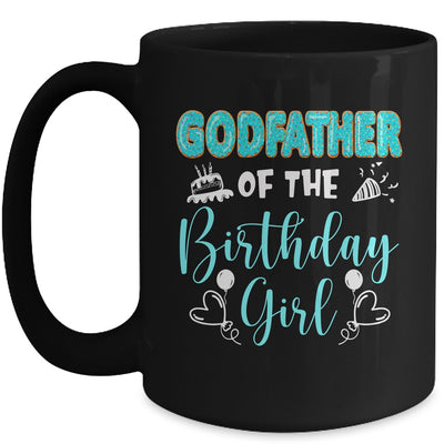 Godfather Of The Birthday Girl Family Donut Birthday Mug | teecentury