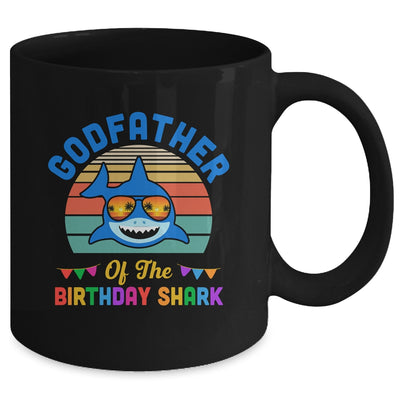 Godfather Of The Shark Birthday Dad Matching Family Mug | teecentury