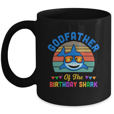 Godfather Of The Shark Birthday Dad Matching Family Mug | teecentury