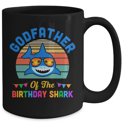 Godfather Of The Shark Birthday Dad Matching Family Mug | teecentury