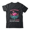 Godfathermingo Like An Godfather Only Awesome Floral Flamingo Gift T-Shirt & Hoodie | Teecentury.com