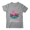 Godfathermingo Like An Godfather Only Awesome Floral Flamingo Gift T-Shirt & Hoodie | Teecentury.com