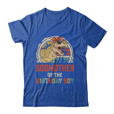 Godmother Dinosaur Of The Birthday Boy Matching Family Shirt & Hoodie | teecentury
