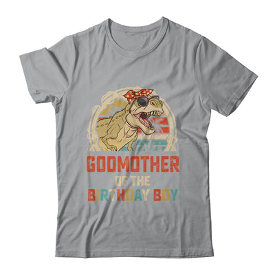 Godmother Dinosaur Of The Birthday Boy Matching Family Shirt & Hoodie | teecentury