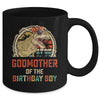 Godmother Dinosaur Of The Birthday Boy Matching Family Mug | teecentury
