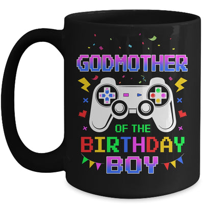 Godmother Of The Birthday Boy Video Gamer Mug Coffee Mug | Teecentury.com