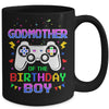 Godmother Of The Birthday Boy Video Gamer Mug Coffee Mug | Teecentury.com