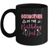 Godmother Of The Birthday Girl Family Donut Birthday Mug | teecentury