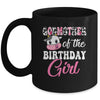 Godmother Of The Birthday Girl Farm Cow 1st Birthday Girl Mug | teecentury
