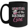 Godmother Of The Birthday Girl Farm Cow 1st Birthday Girl Mug | teecentury