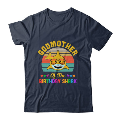 Godmother Of The Shark Birthday Mom Matching Family Shirt & Hoodie | teecentury