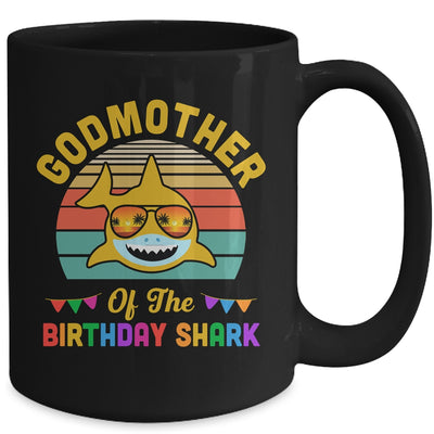 Godmother Of The Shark Birthday Mom Matching Family Mug | teecentury