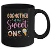 Godmother Of The Sweet One Ice Cream 1st First Birthday Family Mug | teecentury