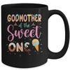 Godmother Of The Sweet One Ice Cream 1st First Birthday Family Mug | teecentury