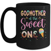Godmother Of The Sweet One Ice Cream 1st First Birthday Family Mug | teecentury