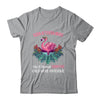 Godmothermingo Like An Godmother Only Awesome Floral Flamingo Gift T-Shirt & Hoodie | Teecentury.com