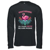 Godmothermingo Like An Godmother Only Awesome Floral Flamingo Gift T-Shirt & Hoodie | Teecentury.com