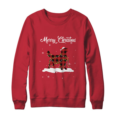 Golden Retriever Christmas Red Plaid Dog Lover Pajama Family Gift T-Shirt & Sweatshirt | Teecentury.com