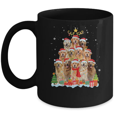 Golden Retriever Christmas Tree Pajama Xmas Mug Coffee Mug | Teecentury.com