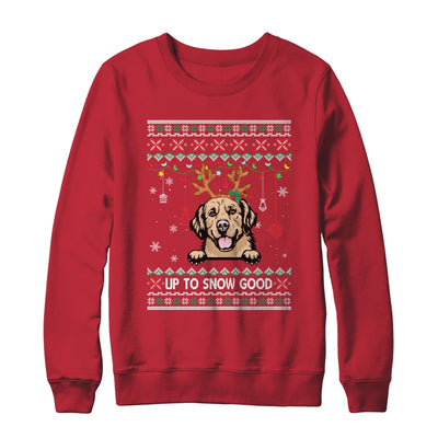 Golden Retriever Dog Reindeer Ugly Christmas Xmas T-Shirt & Sweatshirt | Teecentury.com