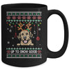 Golden Retriever Dog Reindeer Ugly Christmas Xmas Mug Coffee Mug | Teecentury.com