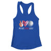 Golf Player Girls Peace Love Golf Women T-Shirt & Tank Top | Teecentury.com