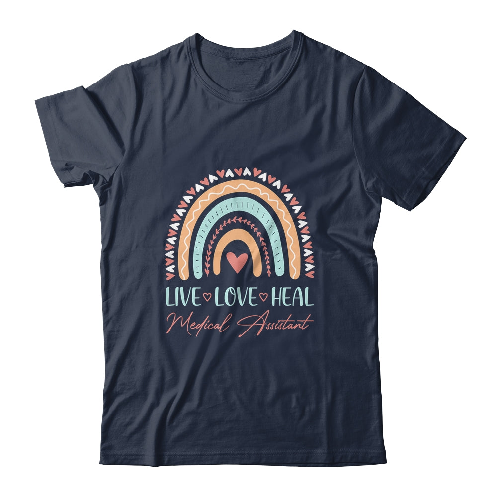 Graduation Rainbow Medical Assistant For Women T-Shirt & Hoodie | Teecentury.com