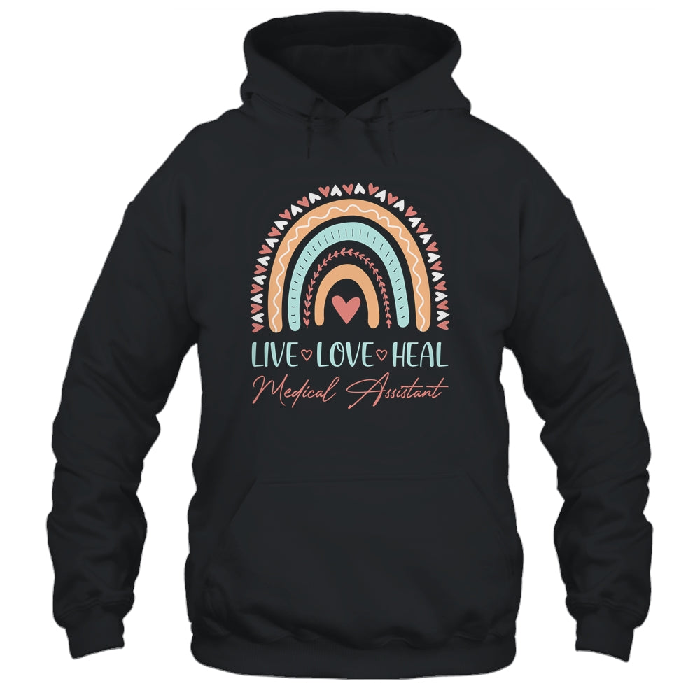 Graduation Rainbow Medical Assistant For Women T-Shirt & Hoodie | Teecentury.com