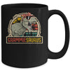 Grammiesaurus T Rex Dinosaur Grammie Saurus Family Matching Mug Coffee Mug | Teecentury.com
