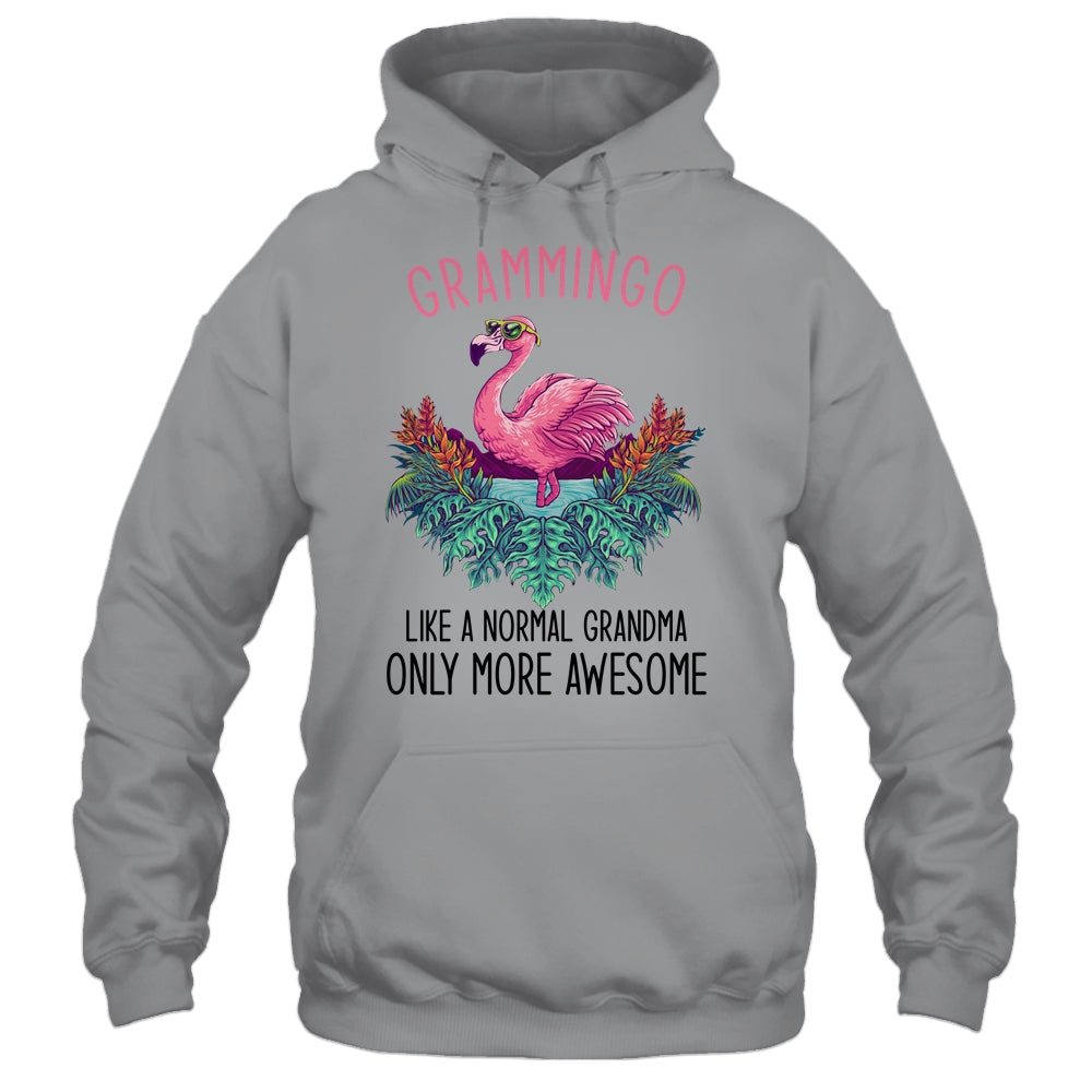 Grammingo Like A Grandma Only Awesome Flamingo T-Shirt & Hoodie | Teecentury.com