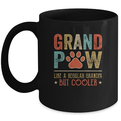 Grand Paw Like A Regular Grandpa But Cooler Funny Dog Lovers Mug Coffee Mug | Teecentury.com