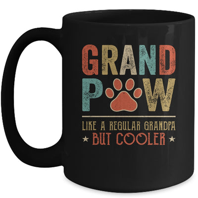 Grand Paw Like A Regular Grandpa But Cooler Funny Dog Lovers Mug Coffee Mug | Teecentury.com