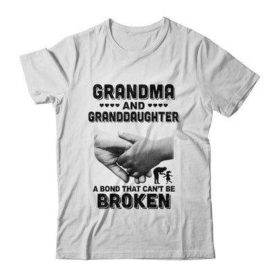 Grandma And Granddaughter A Bond That Can't Be Broken Gift T-Shirt & Hoodie | Teecentury.com