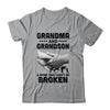 Grandma And Grandson A Bond That Can't Be Broken Gift T-Shirt & Hoodie | Teecentury.com