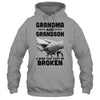 Grandma And Grandson A Bond That Can't Be Broken Gift T-Shirt & Hoodie | Teecentury.com