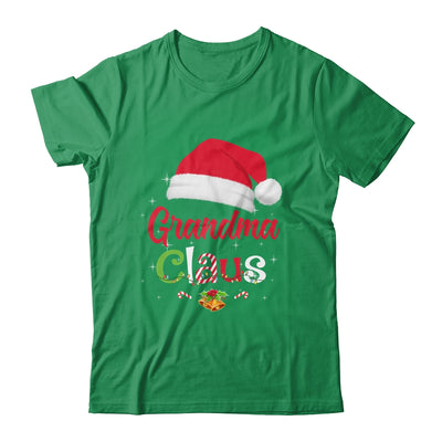 Grandma Claus Santa Christmas Matching Family Pajama Funny T-Shirt & Sweatshirt | Teecentury.com