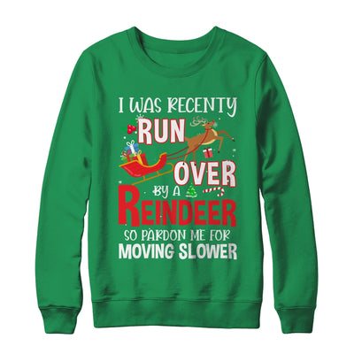 Grandma Got Run Over By A Reindeer Christmas So Pardon Me T-Shirt & Sweatshirt | Teecentury.com