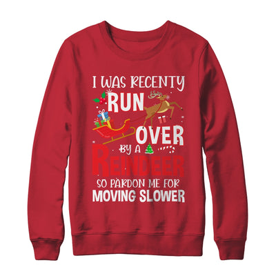 Grandma Got Run Over By A Reindeer Christmas So Pardon Me T-Shirt & Sweatshirt | Teecentury.com