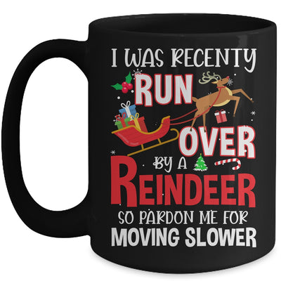 Grandma Got Run Over By A Reindeer Christmas So Pardon Me Mug Coffee Mug | Teecentury.com