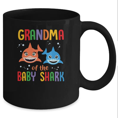 Grandma Of The Baby Shark Birthday Grandma Shark Mug Coffee Mug | Teecentury.com