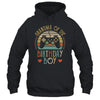 Grandma Of The Birthday Boy Vintage Matching Gamer Birthday T-Shirt & Hoodie | Teecentury.com