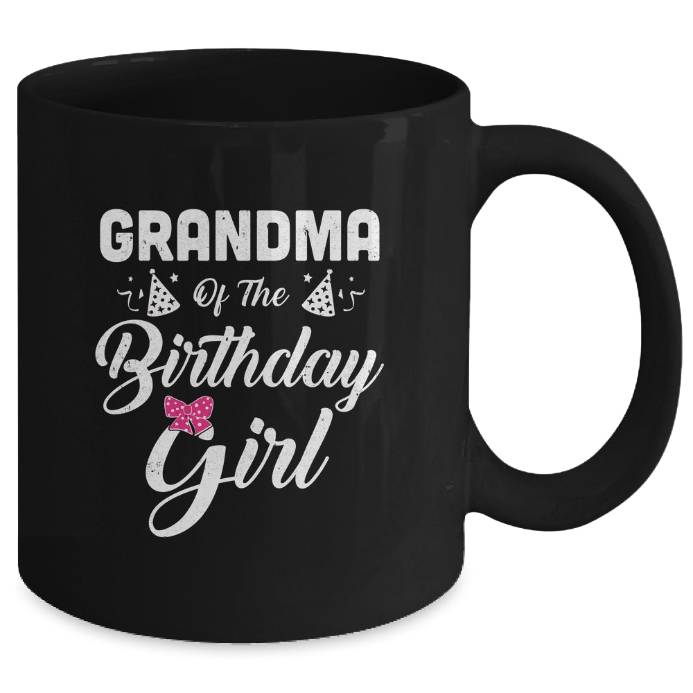 Grandma Of The Birthday Girl Granddaughter Matching Family Mug Coffee Mug | Teecentury.com