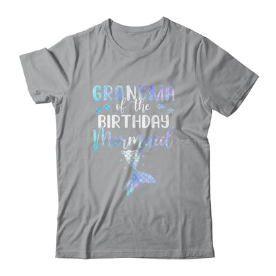 Grandma Of The Birthday Mermaid Matching Family T-Shirt & Hoodie | Teecentury.com