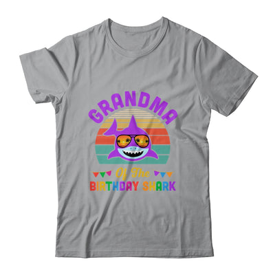 Grandma Of The Shark Birthday Grandma Matching Family Shirt & Hoodie | teecentury