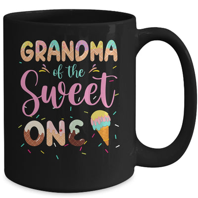 Grandma Of The Sweet One Ice Cream 1st First Birthday Family Mug | teecentury